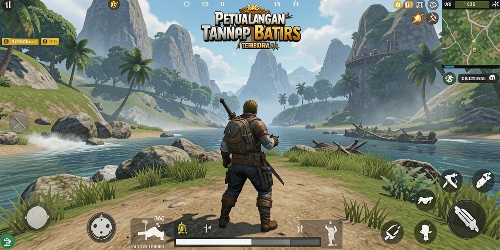 Screenshot gameplay 33AG yang memikat di dunia terbuka.