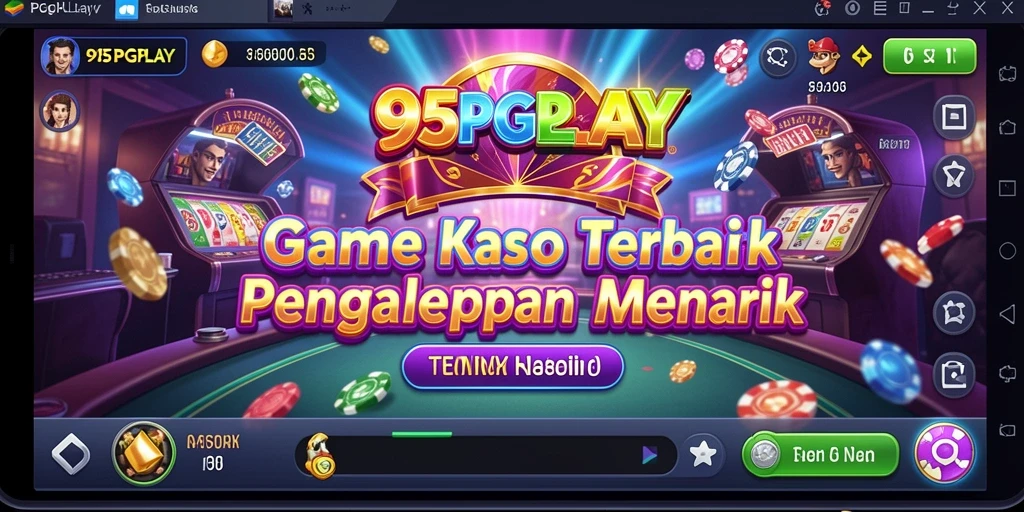 Tampilan menarik dari gameplay Kasino di 95PGPLAY.