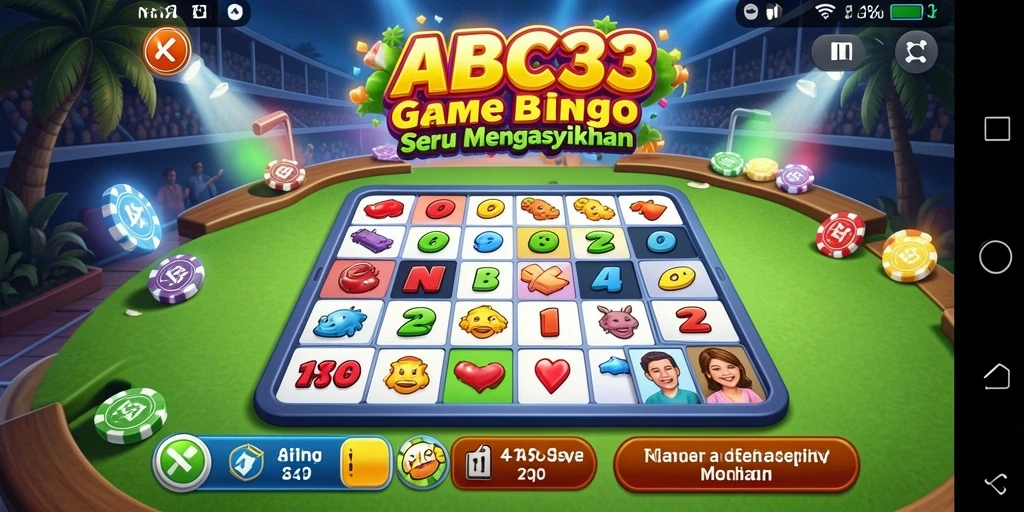 Gameplay seru ABC33 dengan pemain yang berkompetisi.
