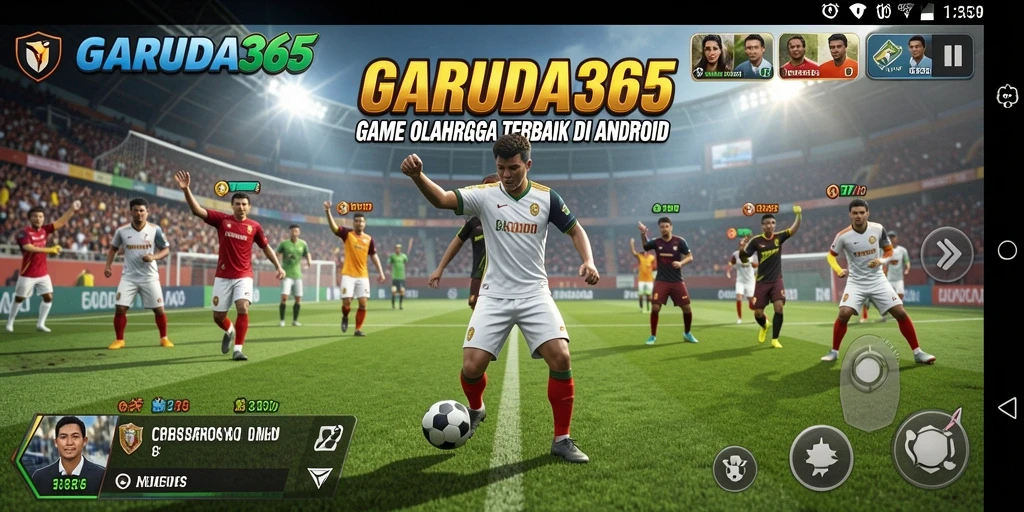 Tampilan gameplay seru dalam GARUDA365 yang memukau.