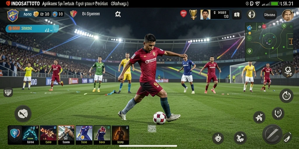 Tampilan gameplay yang menarik dari aplikasi INDOSATTOTO.