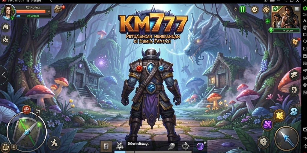 Gameplay menarik dari KM777 dalam aksi petualangan.