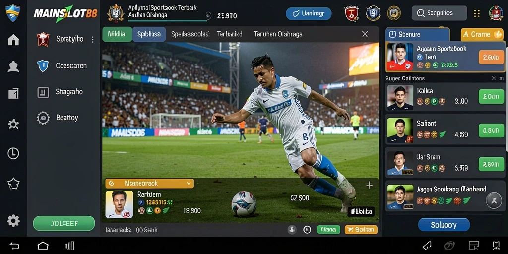 Tampilan antarmuka MAINSLOT88 yang menarik dan mudah digunakan.