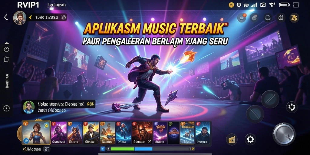 Tampilan gameplay RVIP1 yang menarik dan interaktif.