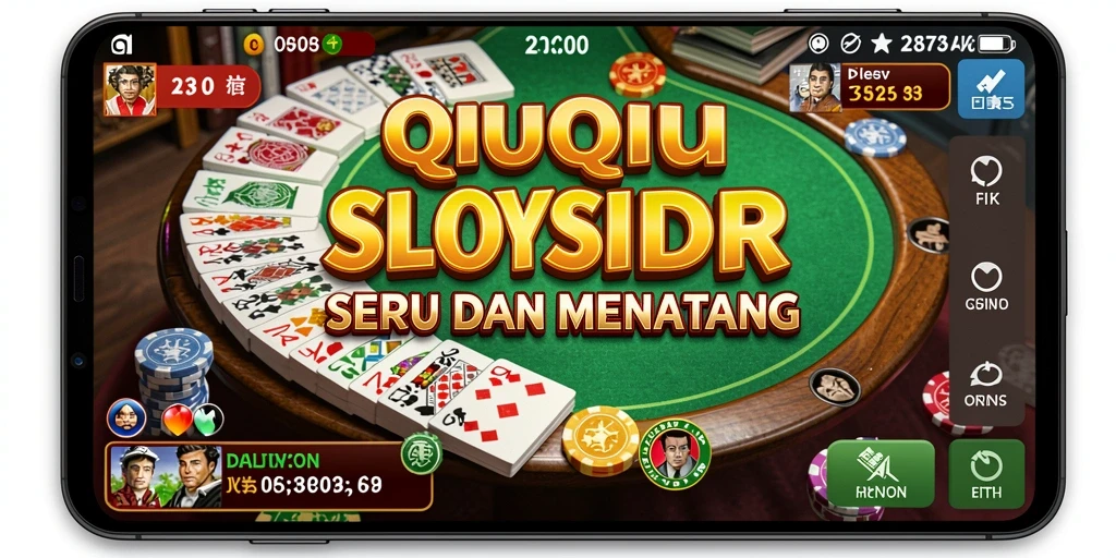 Tampilan gameplay QiuQiu yang menarik dan interaktif di SLOTSIDR.