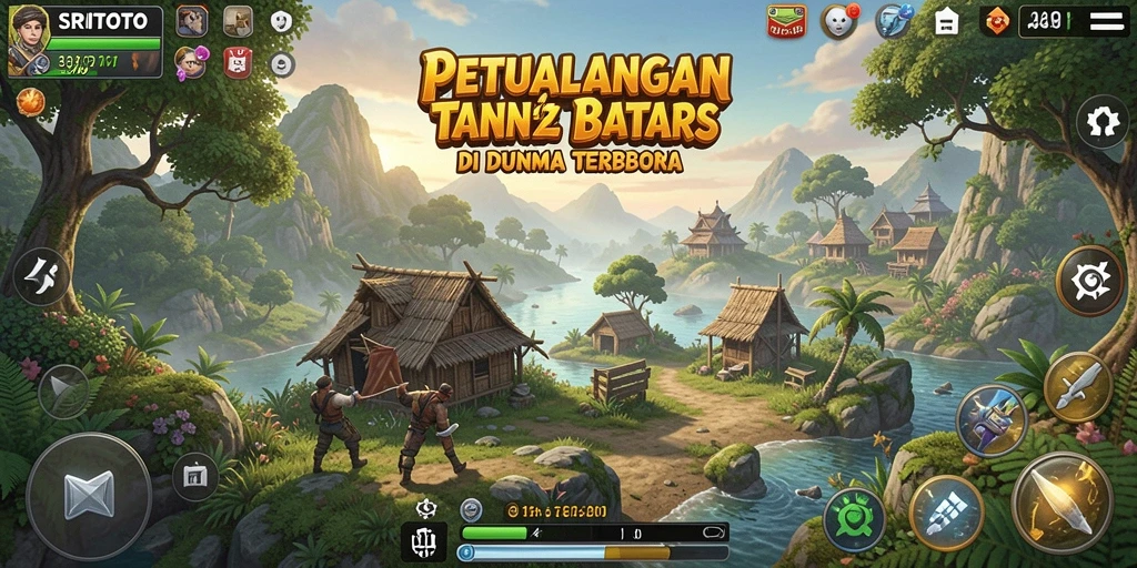 Tampilan gameplay <strong>SRITOTO</strong> di dunia terbuka yang menakjubkan.