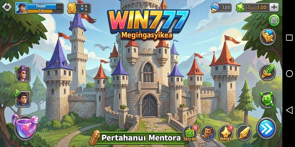 Gambaran gameplay menara pertahanan yang seru dan menantang.